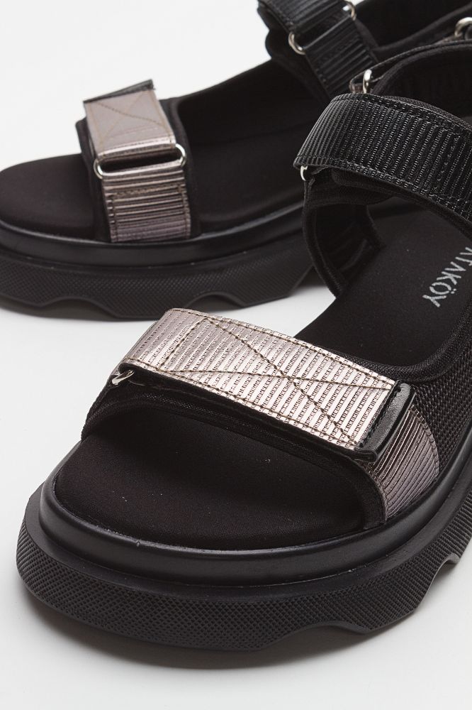 kadin-kalin-taban-spor-sandalet-SIYAH PLATIN-HSN2323527-0062039_0